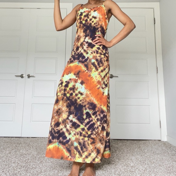 Tie Dye Slip Dress - Picture 8 of 13